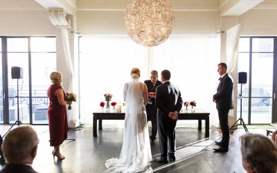 wedding ceremony at hotel richmond